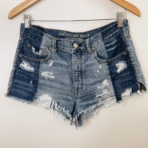 American Eagle Vintage High Rise Festival Shorts
